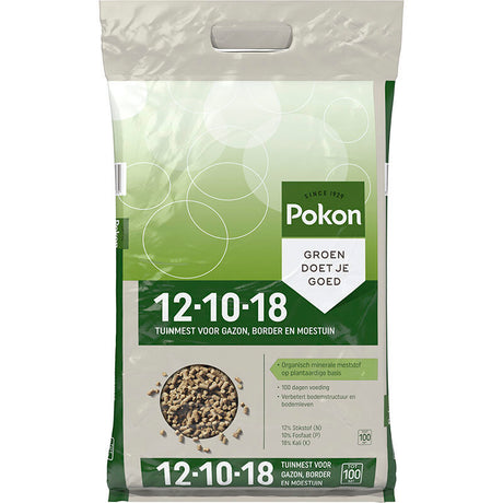 Produkty Pokon nawóz ogrodowy 12 10 18 3 75kg organiczny minerał