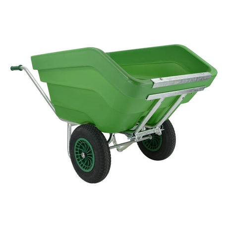 Produkty Fort Taczka wywrotna fs 300l green 2 koło powietrzne