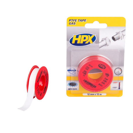 Produkty Hpx taśma uszczelniająca gazowa blister biała 12mm x 12m i 751 3