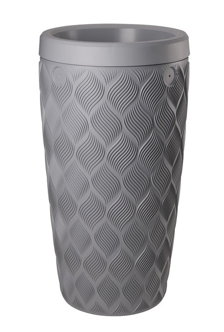 Produkty Beczka na deszczówkę Flow Platinum Grey 240l w zestawie. sadzarka