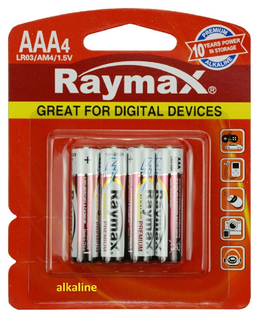 Produkty Raymax bateria penlite mini alkaliczna lr03 aaa 1 5v x 4 szt