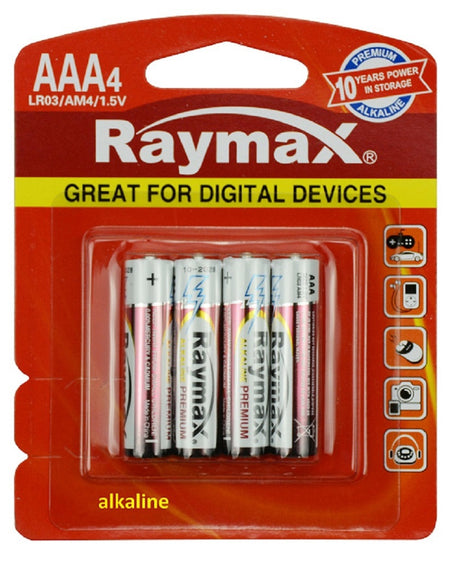 Produkty Raymax bateria penlite mini alkaliczna lr03 aaa 1 5v x 4 szt
