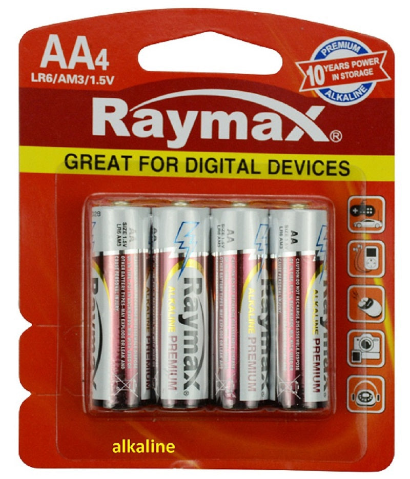 Produkty Raymax bateria Penlite alkaliczna lr6 aa x4 szt