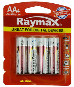 Produkty Raymax bateria Penlite alkaliczna lr6 aa x4 szt