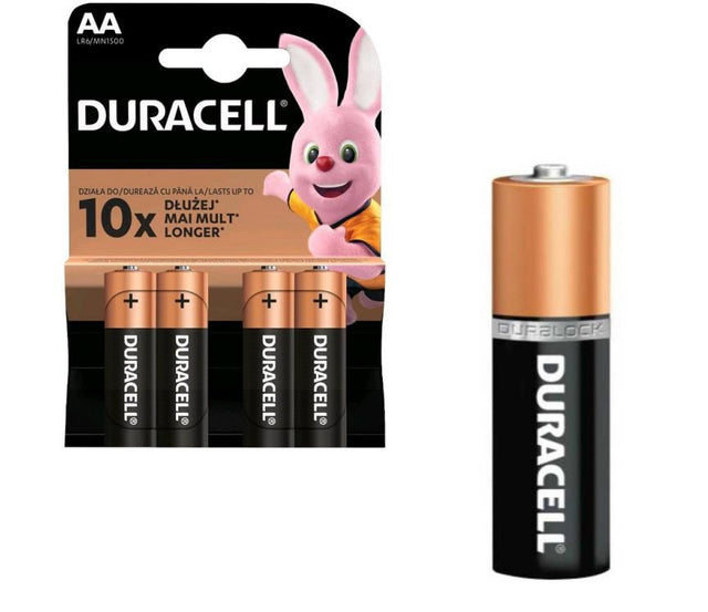 Produkty Duracell Bateria lr6 aa 1 5v x4 szt