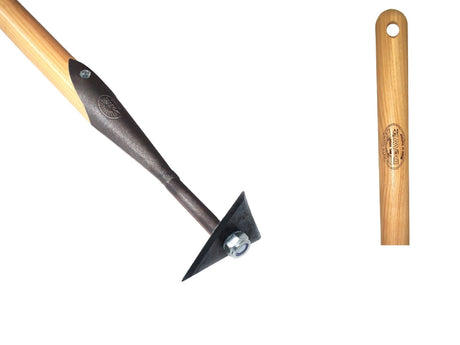 Produkty białe Skrobak do chwastów z wymiennym ostrzem, rękojeść jesionowa 170cm, dewhite