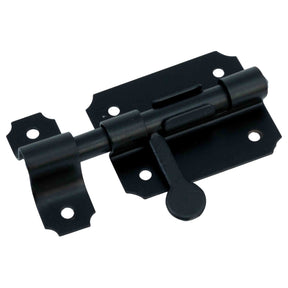 Zatrzask płytkowy produktów Waelbers 65mm czarny