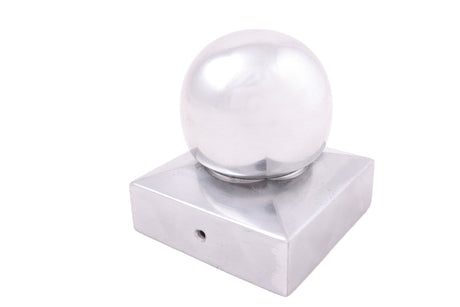 Ozdoba na słupek produktów Waelbers 71mm z aluminiową kulką