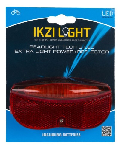 Ikzilight tylna lekka bateria na 3xled 50 mm na karcie