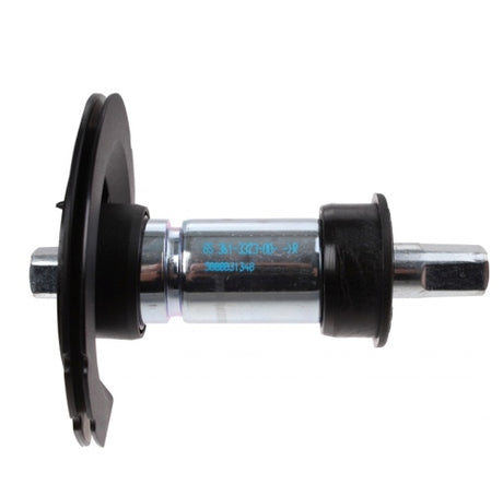 Dolny wspornik 128 x 30 mm srebrny czarny