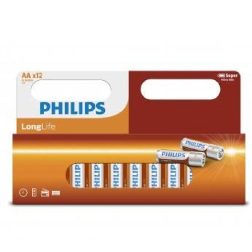 Bateria Philips R06-AA penlite warsztatowa krt a 12
