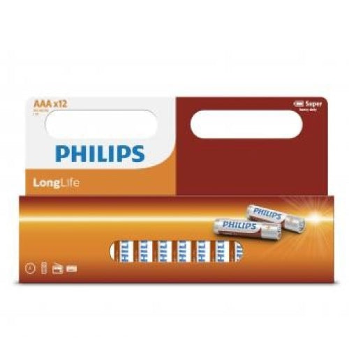 Bateria Philips R03-AAA Mini Penlite warsztatowa KRT A 12