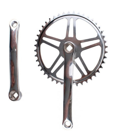 Cranket Vinty 46t 170 mm srebrny