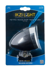 Reflektor retro LED Black Bateria