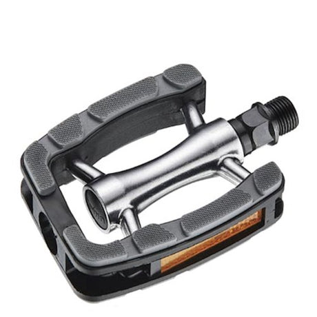 Pedals Union SP-823, aluminiowy nie poślizg. Szary czarny. 9 16 Drut (pakiet wiszący)