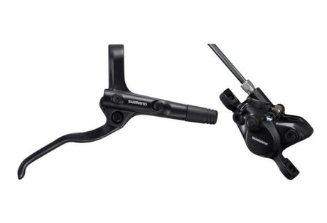Zestaw hydraulicznych hamulców tarczowych Shimano MT200 z tyłu bez tarczy hamulcowej i adaptera hamulca
