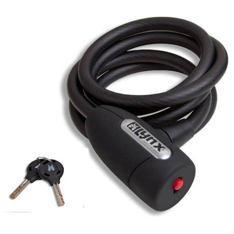 Smokeelynx Spiral Lock Lock 150 cm czarny certyfikat sztuki