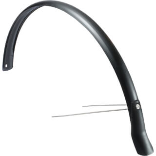 Eurofender Snello tylny błotnik o szerokości 28 51 mm, kolor: matowy czarny plastik