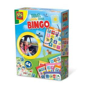 Naklejka podróżna Ses na okno bingo