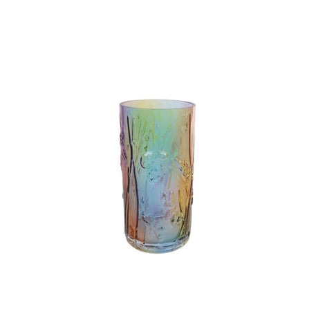 Wazon Cosydecor Rainbow s wielokolorowe szkło śr.8,5x17cm