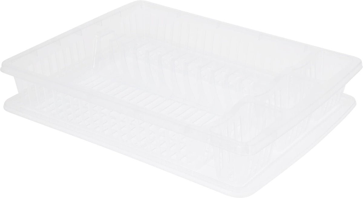 Doskonała plastikowa suszarka do naczyń o wymiarach 47x37x8,5cm