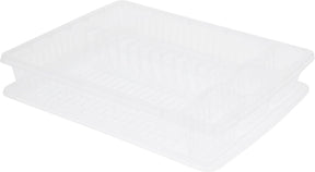 Doskonała plastikowa suszarka do naczyń o wymiarach 47x37x8,5cm