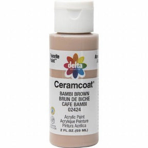 Delta • matowa farba akrylowa ceramcoat bambi brąz