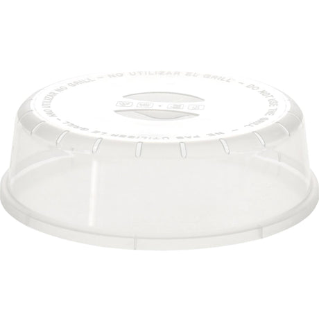 Doskonała plastikowa pokrywka do kuchenki mikrofalowej o średnicy 24 cm
