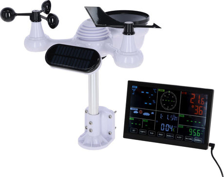 Cyfrowa stacja pogodowa Abi 7w1 smart