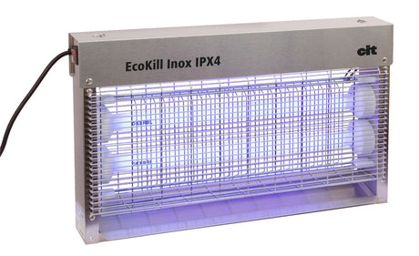Produkty Ecokill Elektryczna skrzynka na muchy ze stali nierdzewnej ipx4 2 x 15 W