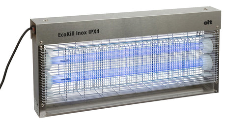 Produkty Ecokill Elektryczna skrzynka na muchy ze stali nierdzewnej ipx4 2 x 18 W