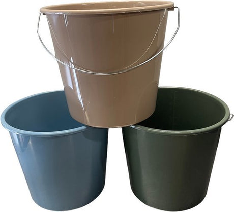 Produkty domowe wiadro plastikowe 5 litrów eko kolory