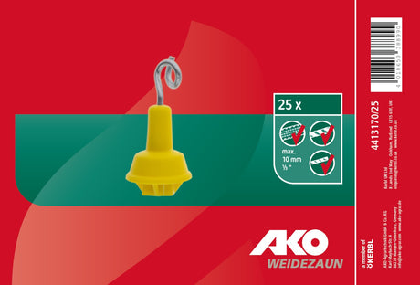 Produkty Ako Izolator górny plus owalne zwijanie 25 sztuk