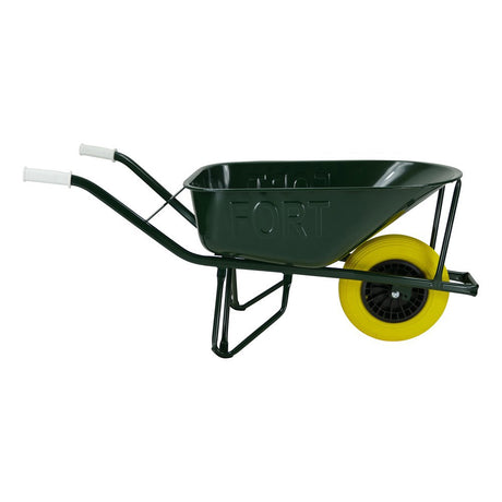 Produkty Fort Taczka 80l malowana podwójna płyta dolna plus koło