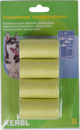 Produkty Worki na psie odchody zielone 4x20 biodegradowalne
