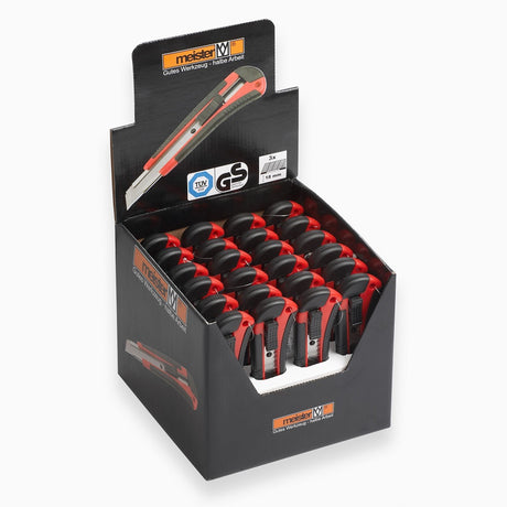 Produkty Nóż łamany plastikowa metalowa prowadnica Softgrip 18mm