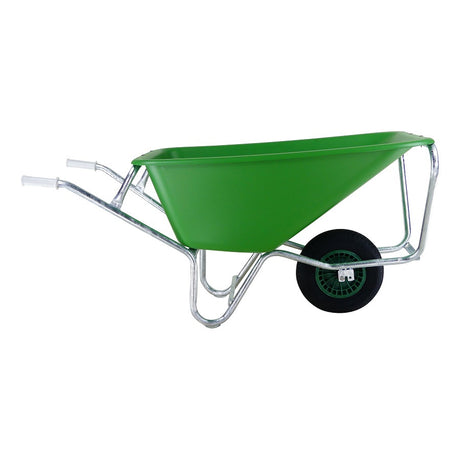 Produkty Fort Taczka fs 165l, zielony kontener HDPE, podstawa ocynkowana