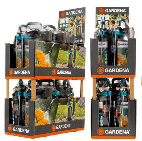 Produkty Gardena: opryskiwacz ciśnieniowy 5l plus zestaw opryskiwacz do roślin 0 75l, promocja