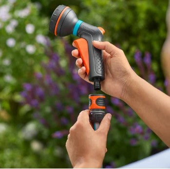 Zestaw startowy do wielu sprayów Gardena Classic, w tym. pistolet natryskowy zatrzymujący wodę (18373-20 | opryskiwacz | zatrzymujący wodę | kran | przyłącze węża)