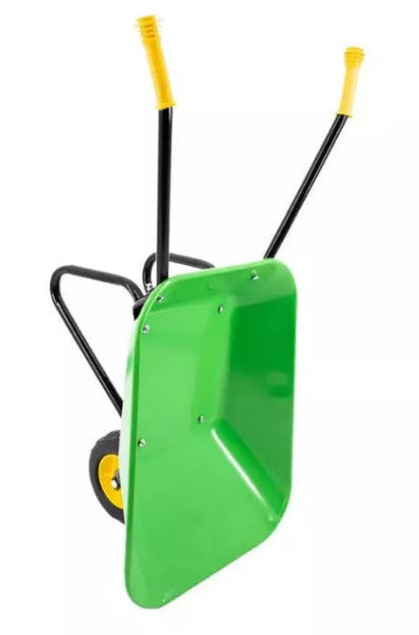 MM Products Pojemnik metalowy na taczki dziecięcy w kolorze zielonym