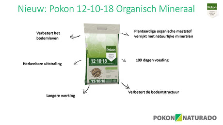 Produkty Pokon nawóz ogrodowy 12 10 18 3 75kg organiczny minerał