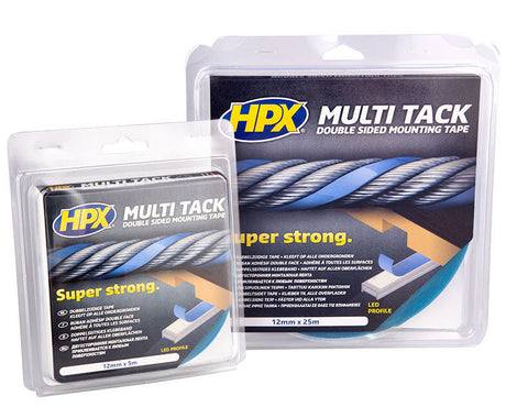 Produkty Hpx dwustronna taśma wieloprzylepna półprzezroczysta 12mm x 25m