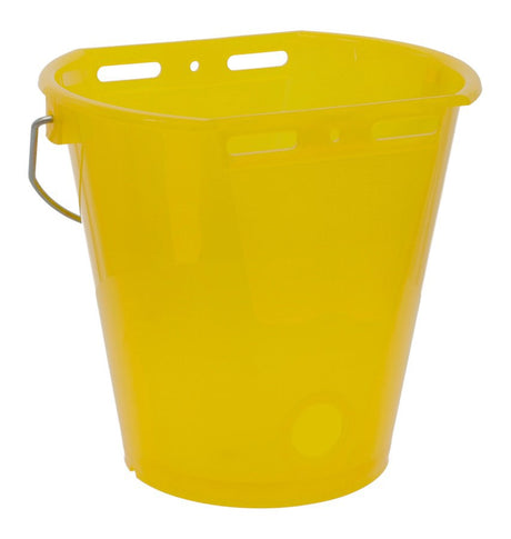 Produkty Wiadro na cielę plastikowe spłaszczone gołe żółte przezroczyste