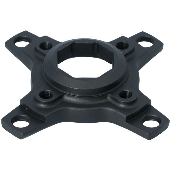 Miranda Brose Spider 4-ramienny, bcd104, 55.0mm, aluminium, czarny