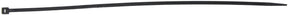 Opaski kablowe Dresselhaus 2,5 x 200 mm, czarne