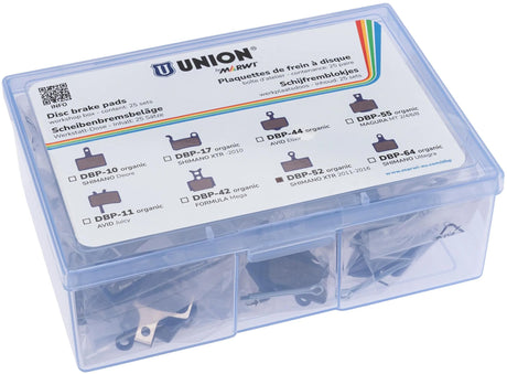 Zestaw klocków hamulcowych Union dbp-52 organiczny (25szt)