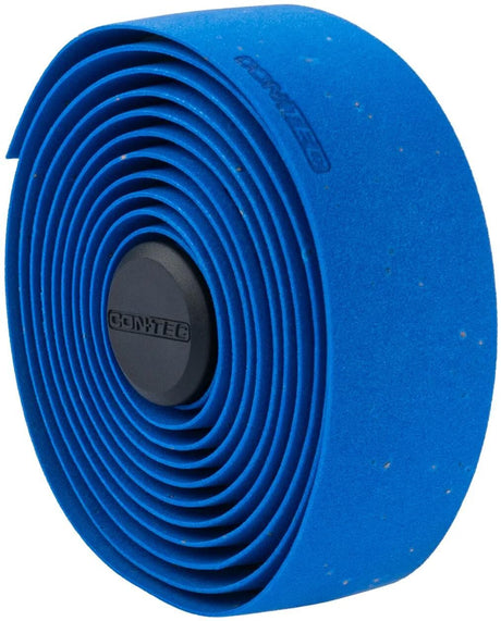 Contec opaska na kierownicę prestige.korkowa taśma na kierownicę CT prestige.korek 200mm niebieska