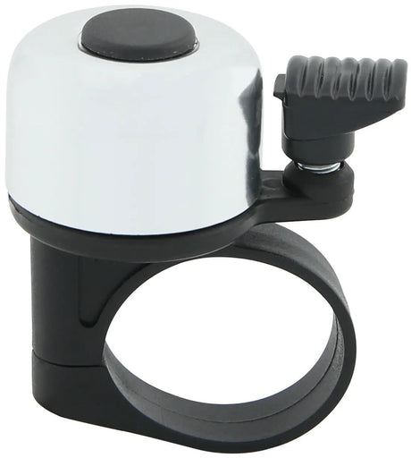 Bike tec more mini glocke mini dzwonek alu f. średnica pręta 31,8mm sil.