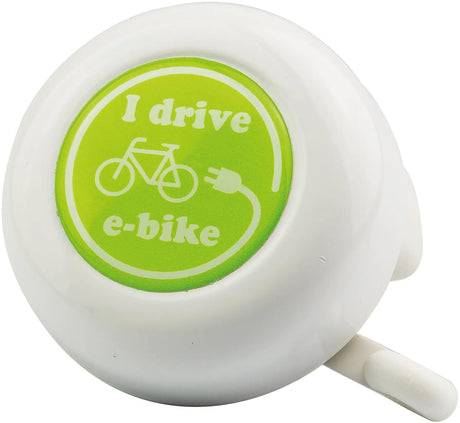 Dzwonek rowerowy Reich, dzwonek rowerowy, jeżdżę na rowerze elektrycznym, biały