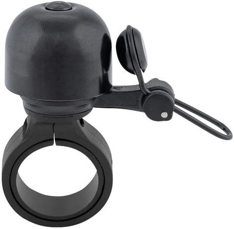 Contec dzwonek rowerowy diamentowy ct mini dzwonek diamentowy, czarny, 22,2 mm